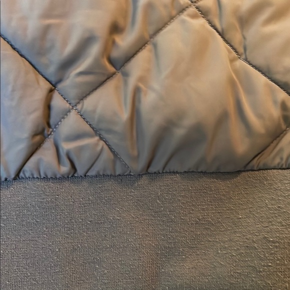 Marc New York Mixed Material Quilted Puffer Jacket with Ribbed Knit Sleeves - Picture 15 of 16